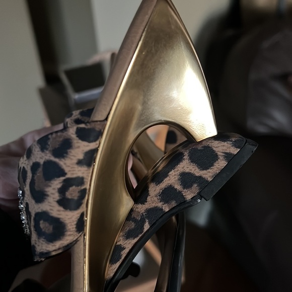 Sooo Cute!!! Onex Leopard Print Ladies Shoes - Picture 11 of 14